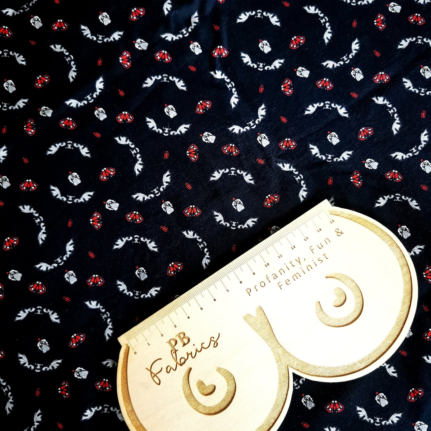 Feeling Batty Cotton Lycra (£18)