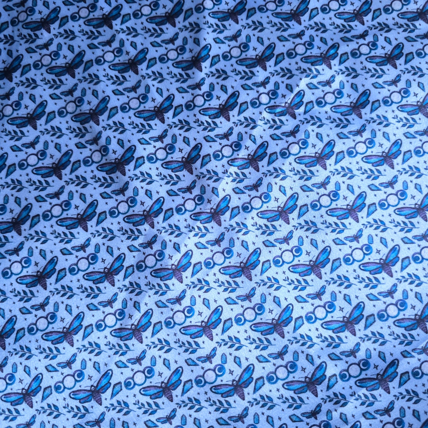 Remnant Midnight Moth Satin