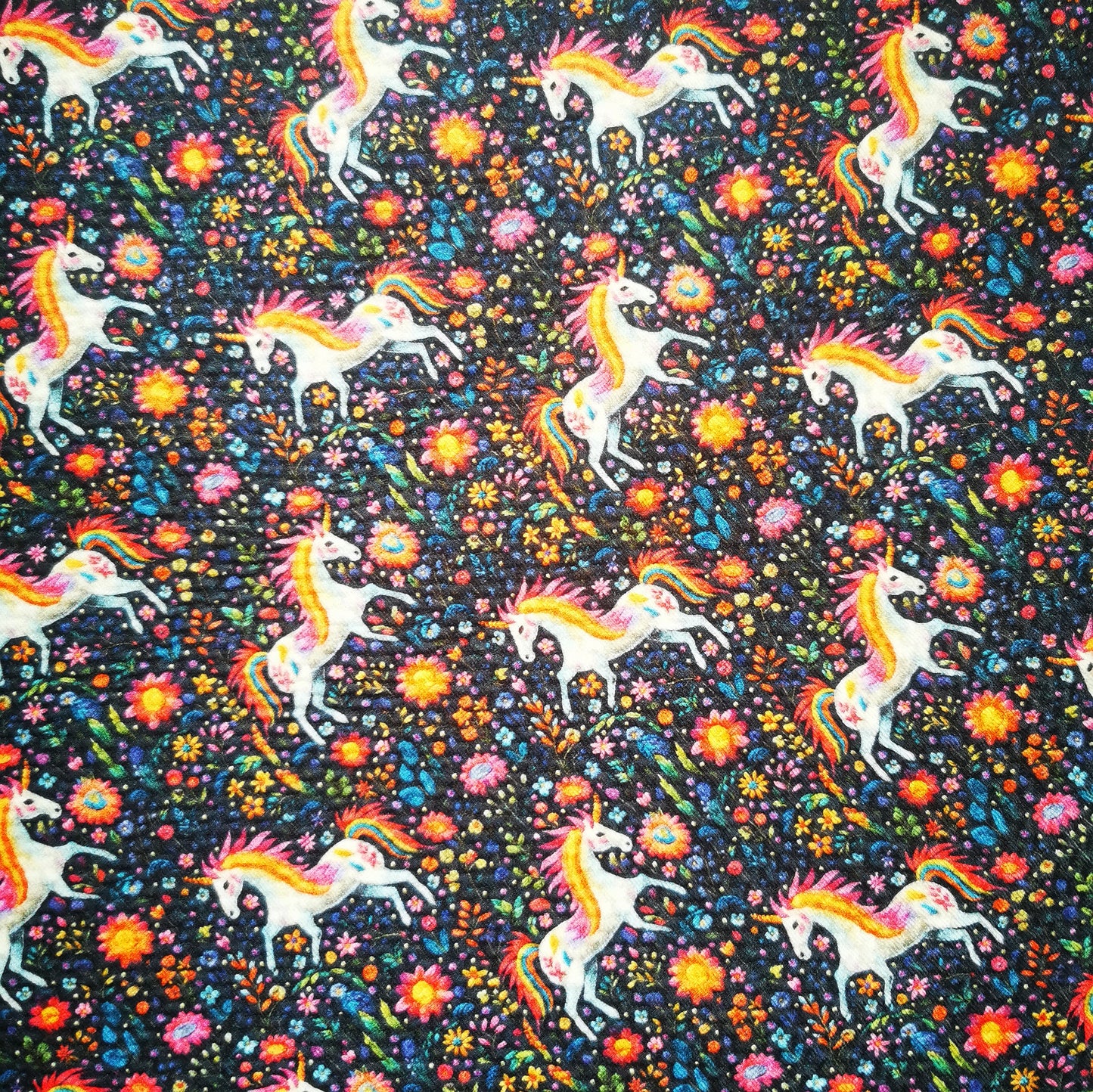 Embroidery Unicorn Fabric (£15PM)