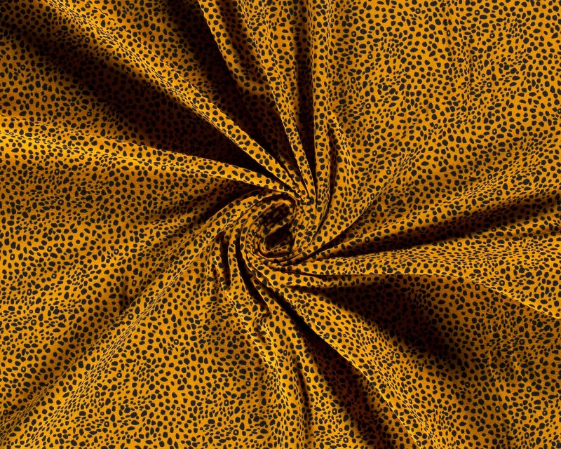 Golden Cheetah Cotton Lycra