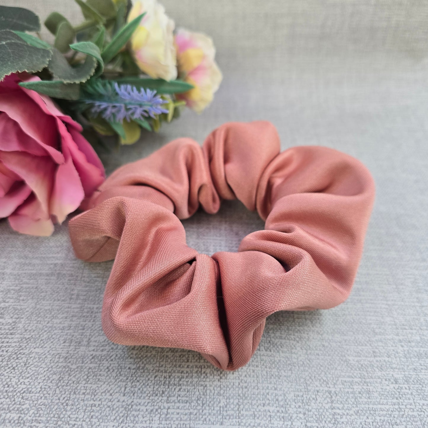 Rose Pink Scrunchie