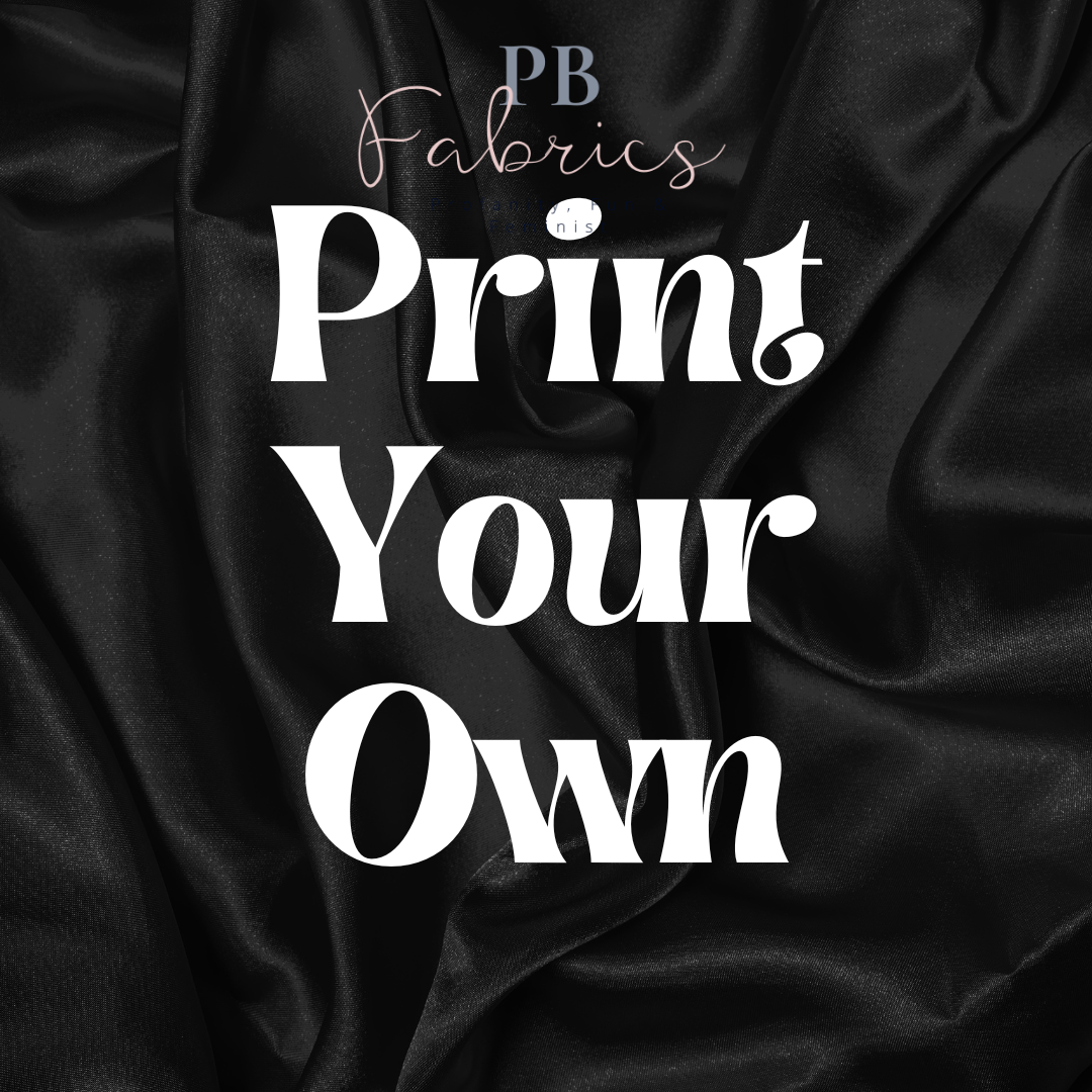 Print Your Own Round 3 - Multiple Fabric Bases