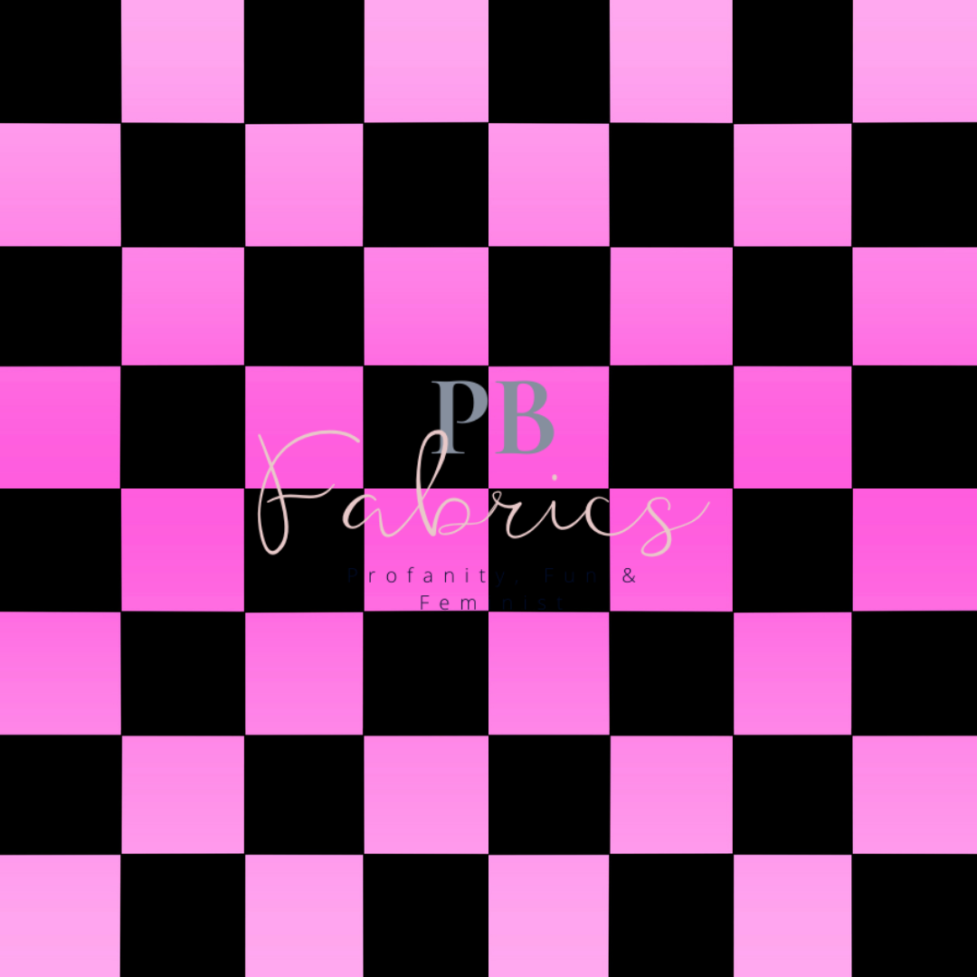 Pink Checker board Pre Order