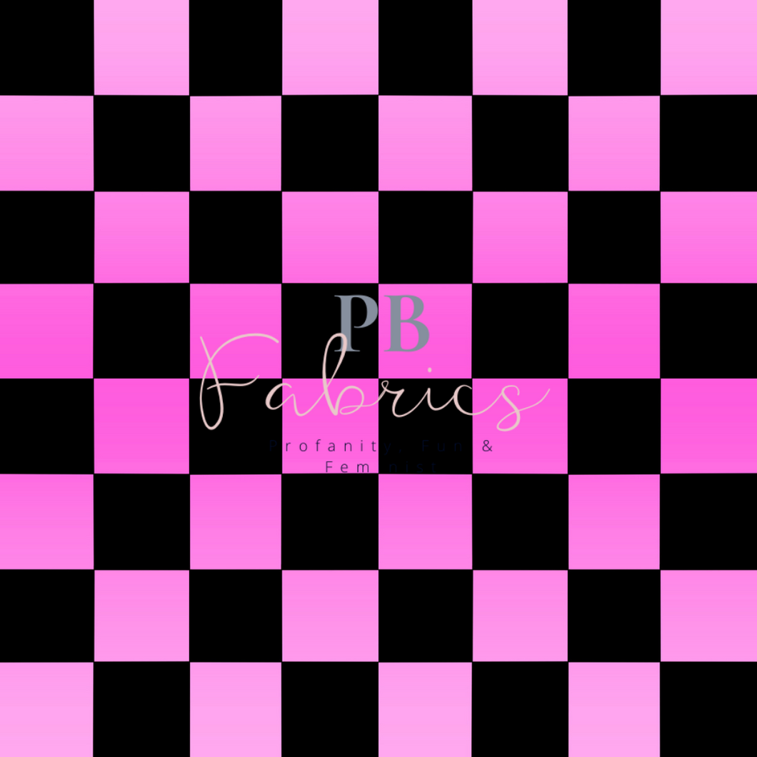 Pink Checker board Pre Order