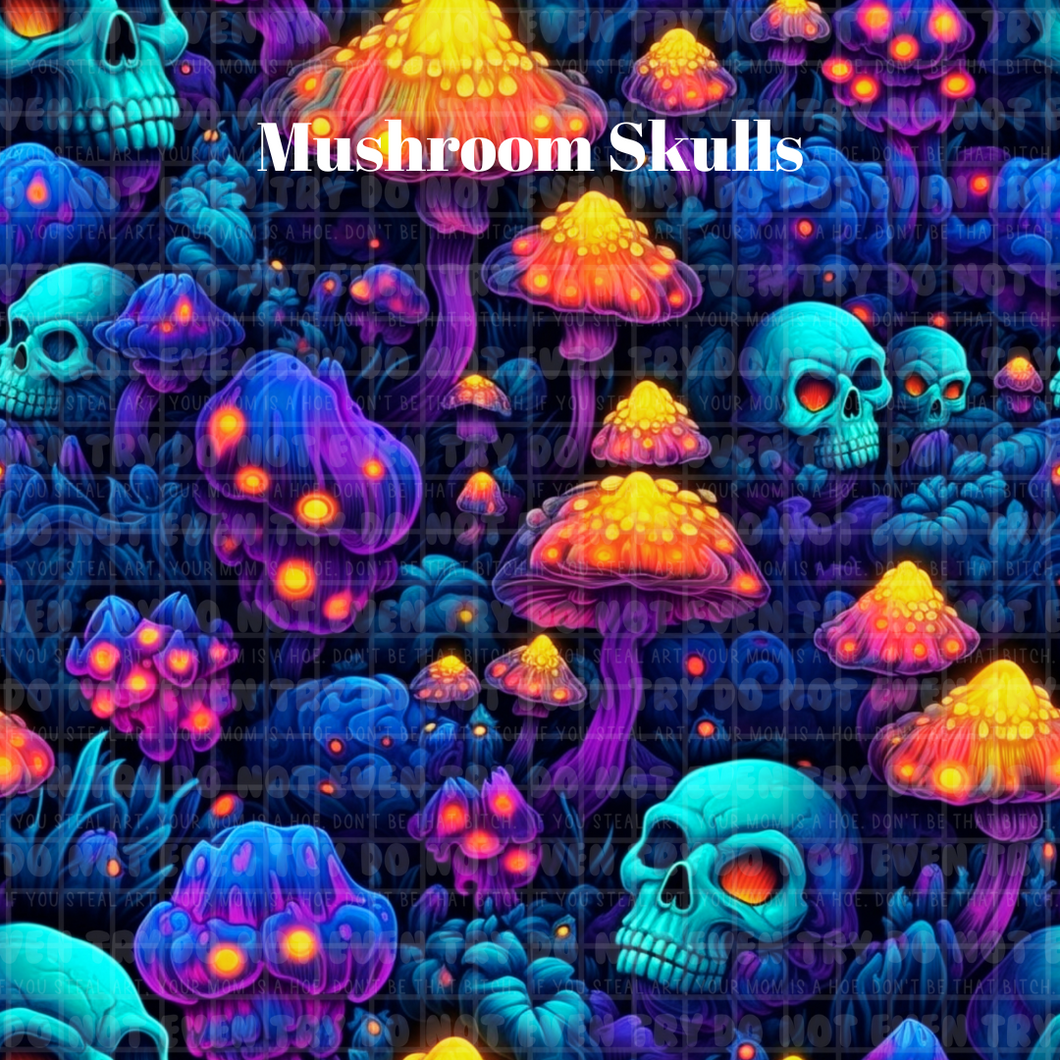 Mushroom Skulls Pre Order