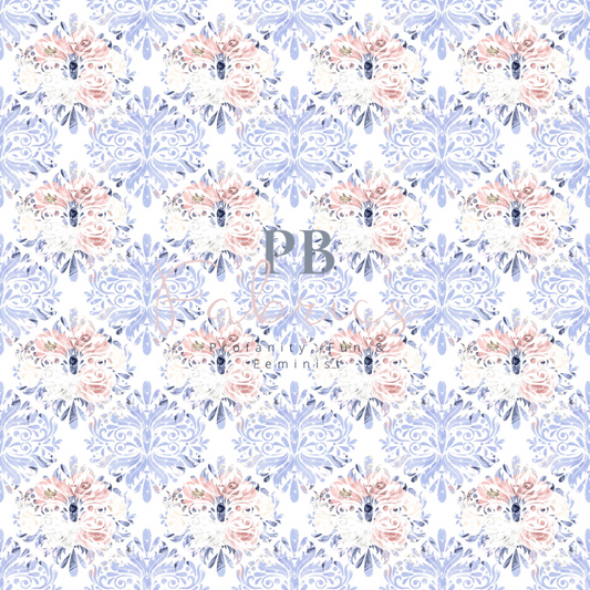 Blush and Blue Pattern Pre Order