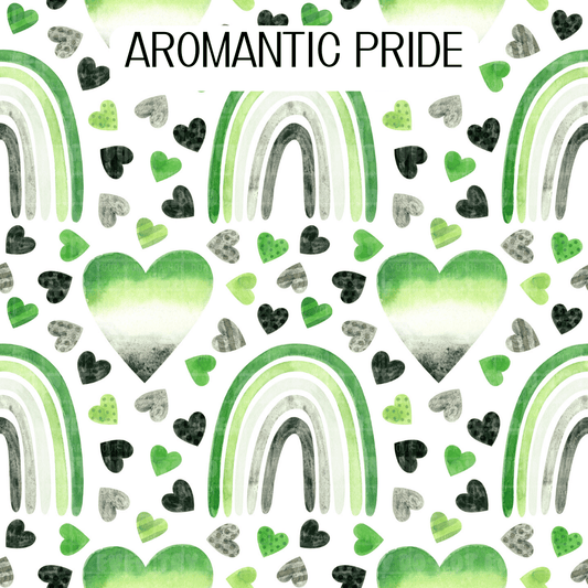 Aromantic Pride Rainbows Pre Order
