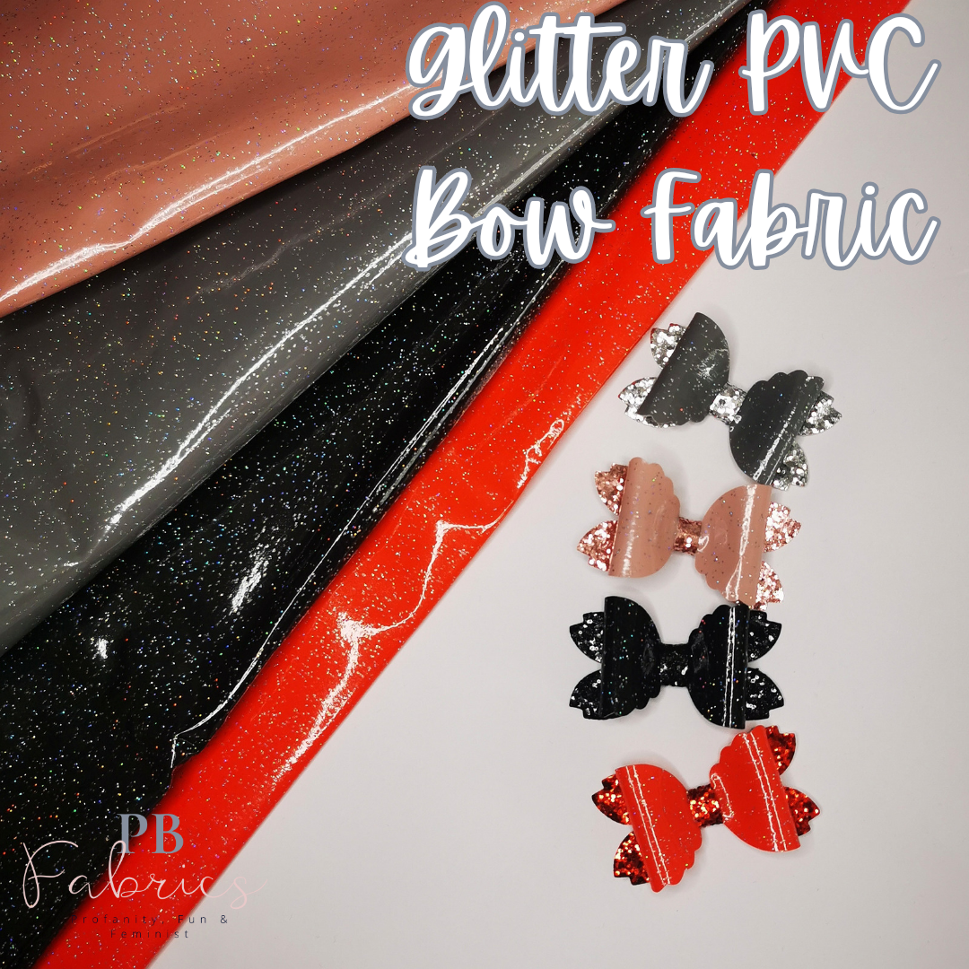 Pvc jelly style bow fabric