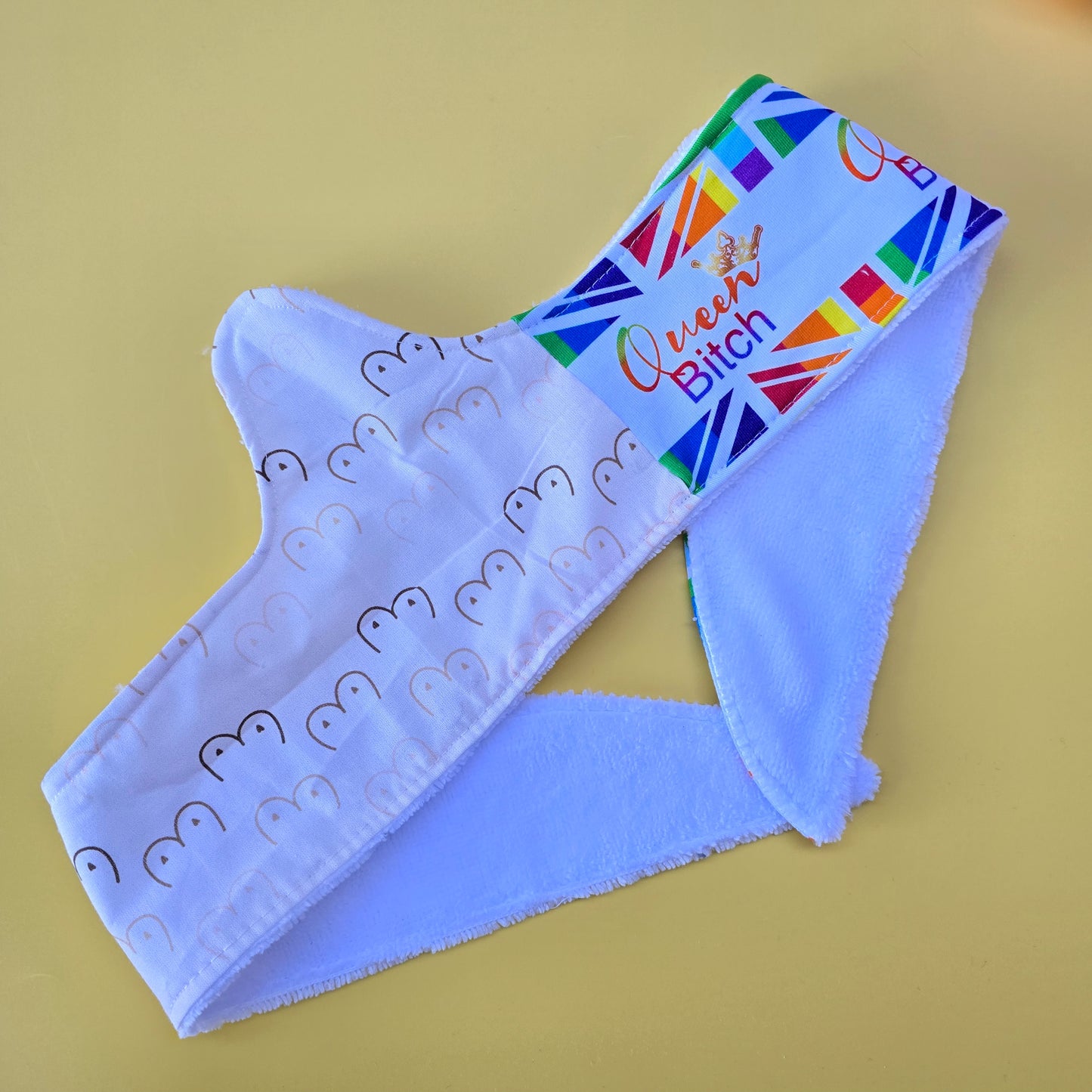 XL 25" & XXL 31" Ready to Ship UK Made Bamboo Bra Liner Multiple Prints| Underbust Sweat Catcher