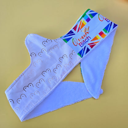 XL 25" & XXL 31" Ready to Ship UK Made Bamboo Bra Liner Multiple Prints| Underbust Sweat Catcher