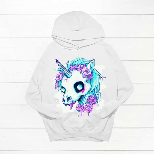 DTF PRE ORDER - Pastel Goth Carousel Unicorn