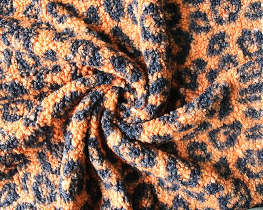 Leopard Print Sherpa