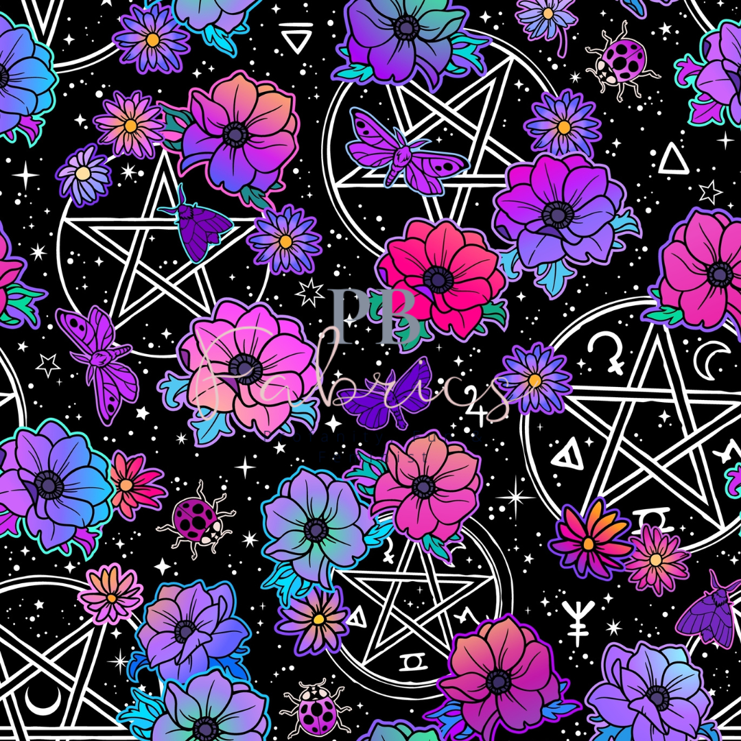 Floral Pentagram Pre Order