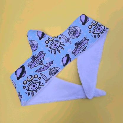 XL 25" & XXL 31" UK Made Bamboo Bra Liner Multiple Prints| Underbust Sweat Catcher