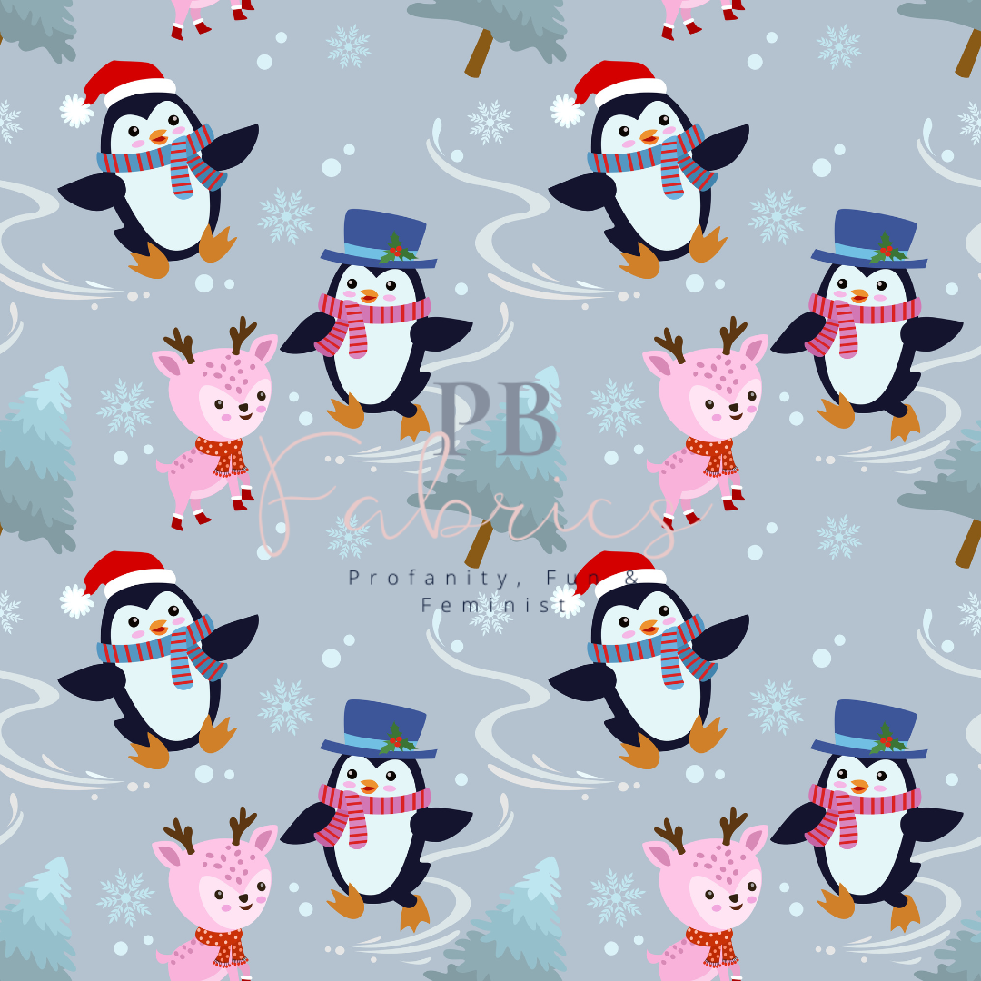 Cute Reindeer and Penguins Pre Order