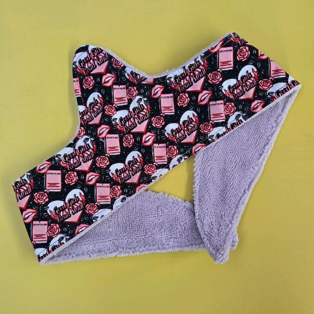 XL 25" & XXL 31" UK Made Bamboo Bra Liner Multiple Prints| Underbust Sweat Catcher