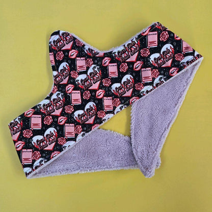XL 25" & XXL 31" UK Made Bamboo Bra Liner Multiple Prints| Underbust Sweat Catcher