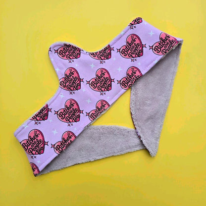 XL 25" & XXL 31" UK Made Bamboo Bra Liner Multiple Prints| Underbust Sweat Catcher