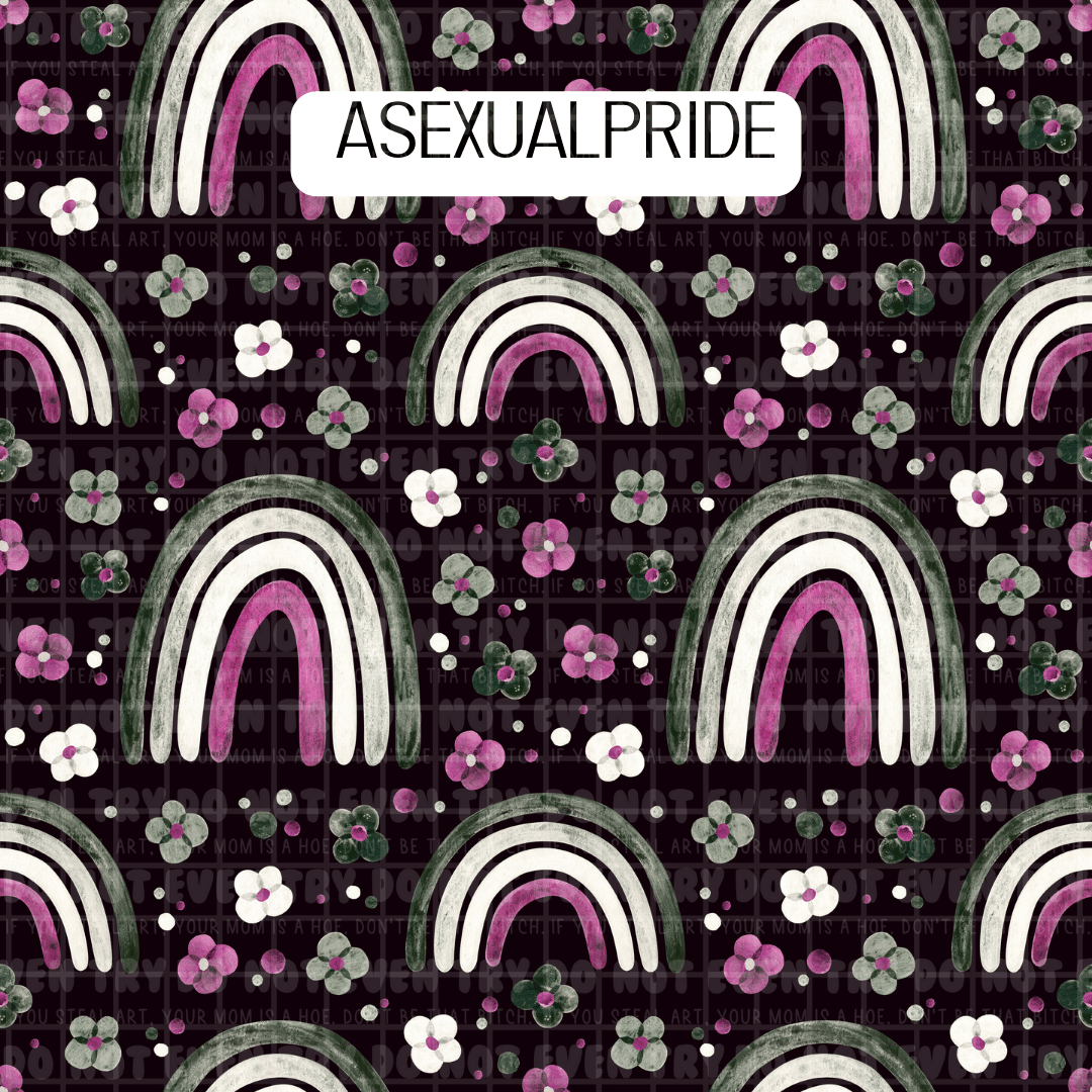 Asexual Pride Rainbows Pre Order