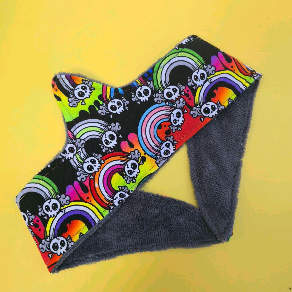 XL 25" & XXL 31" UK Made Bamboo Bra Liner Multiple Prints| Underbust Sweat Catcher