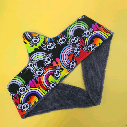 XL 25" & XXL 31" UK Made Bamboo Bra Liner Multiple Prints| Underbust Sweat Catcher