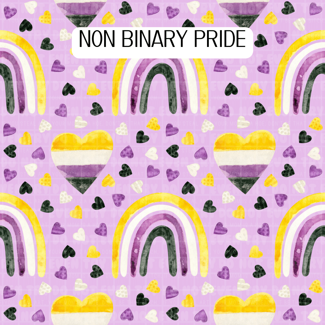 Non Binary Pride Rainbows Pre Order