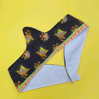 XL 25" & XXL 31" UK Made Bamboo Bra Liner Multiple Prints| Underbust Sweat Catcher