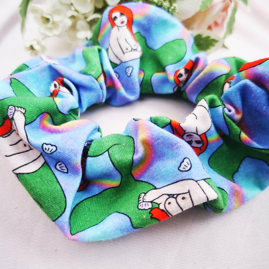 Cleodora Mermaid Scrunchie