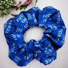 Load image into Gallery viewer, OG Blue Tory XL Scrunchie
