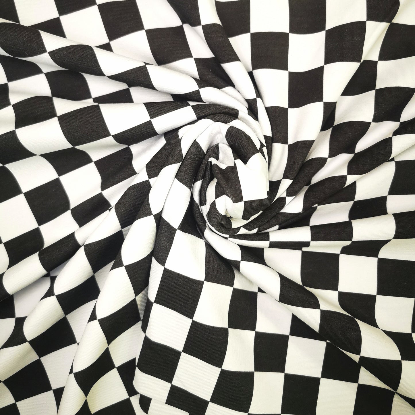 Checkerboard Cotton Lycra (£18PM)