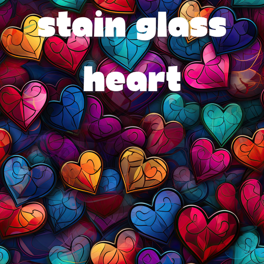 Stain Glass Hearts Pre Order