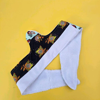 XL 25" & XXL 31" UK Made Bamboo Bra Liner Multiple Prints| Underbust Sweat Catcher