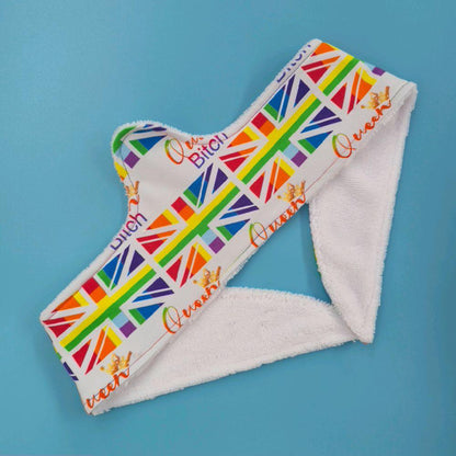 XL 25" & XXL 31" UK Made Bamboo Bra Liner Multiple Prints| Underbust Sweat Catcher