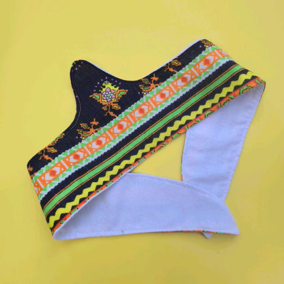 XL 25" & XXL 31" UK Made Bamboo Bra Liner Multiple Prints| Underbust Sweat Catcher