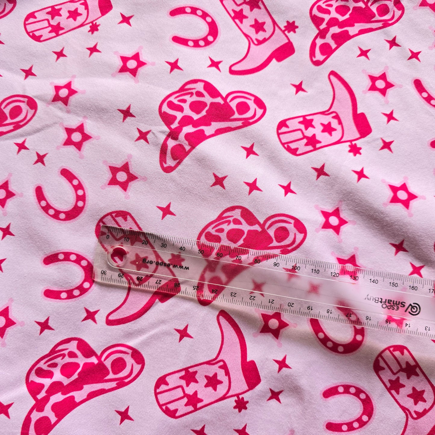 Pink Cowgirl Cotton Lycra (£18PM)
