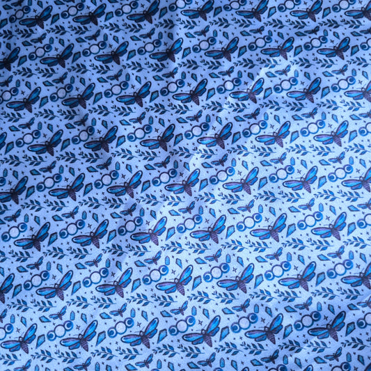 Remnant Midnight Moth Satin