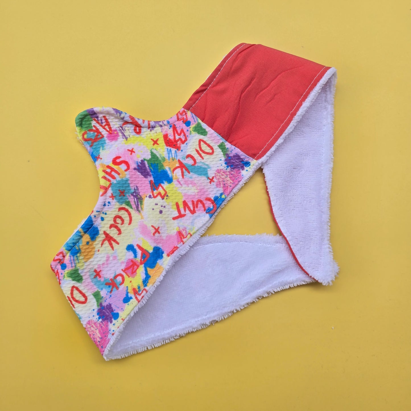 XL 25" & XXL 31" Ready to Ship UK Made Bamboo Bra Liner Multiple Prints| Underbust Sweat Catcher
