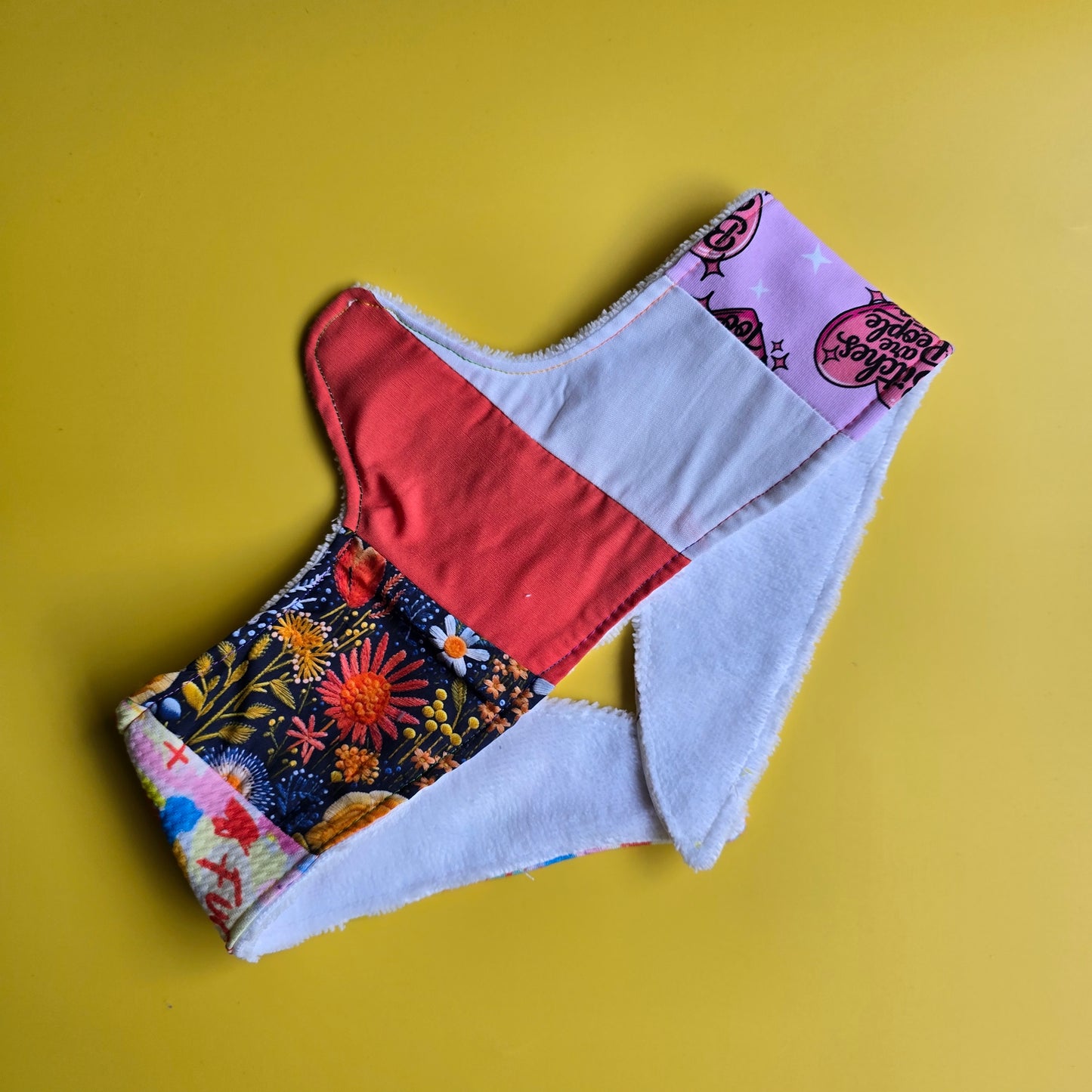 Patchwork Collection XL 25" & XXL 31" Ready to Ship UK Made Bamboo Bra Liner| Underbust Sweat Catcher