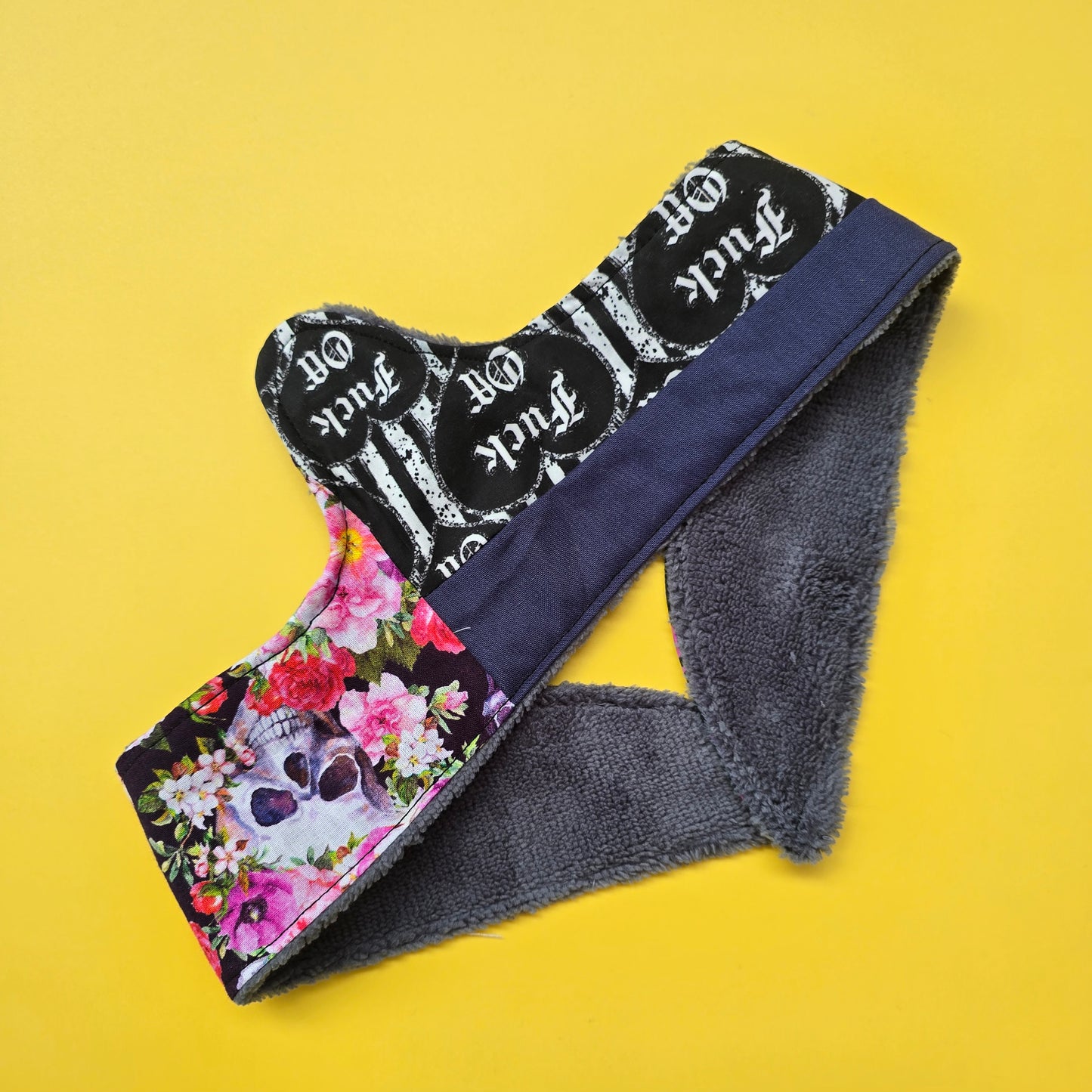 XL 25" & XXL 31" Ready to Ship UK Made Bamboo Bra Liner Multiple Prints| Underbust Sweat Catcher