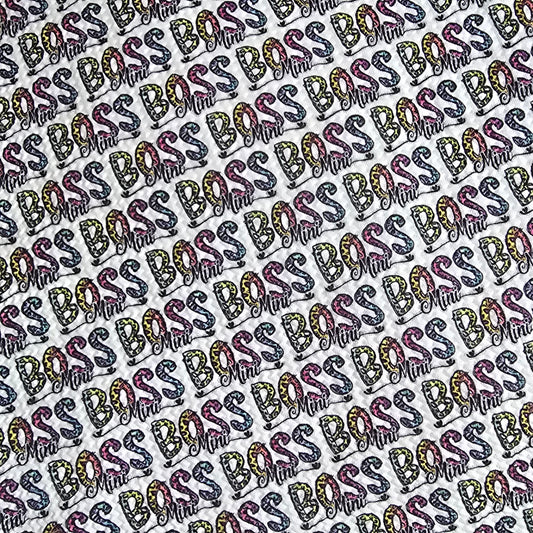 Mini Boss Bullet Fabric (£15PM)
