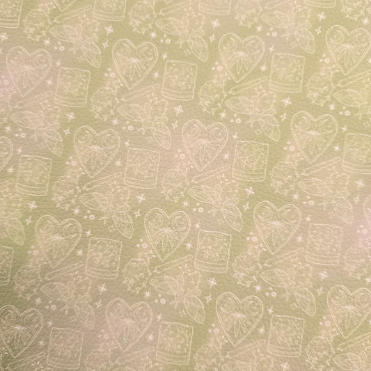 1/2m leatherette Cannabis Hemp