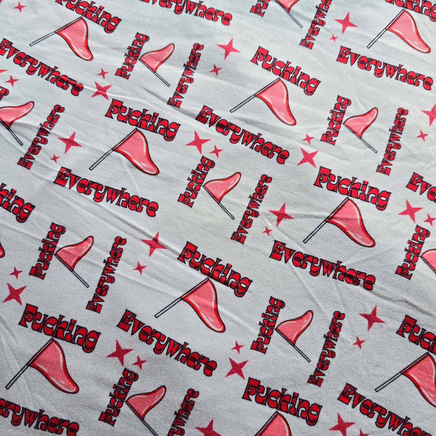 Fucking Red Flags DBP Fabric (£15PM)