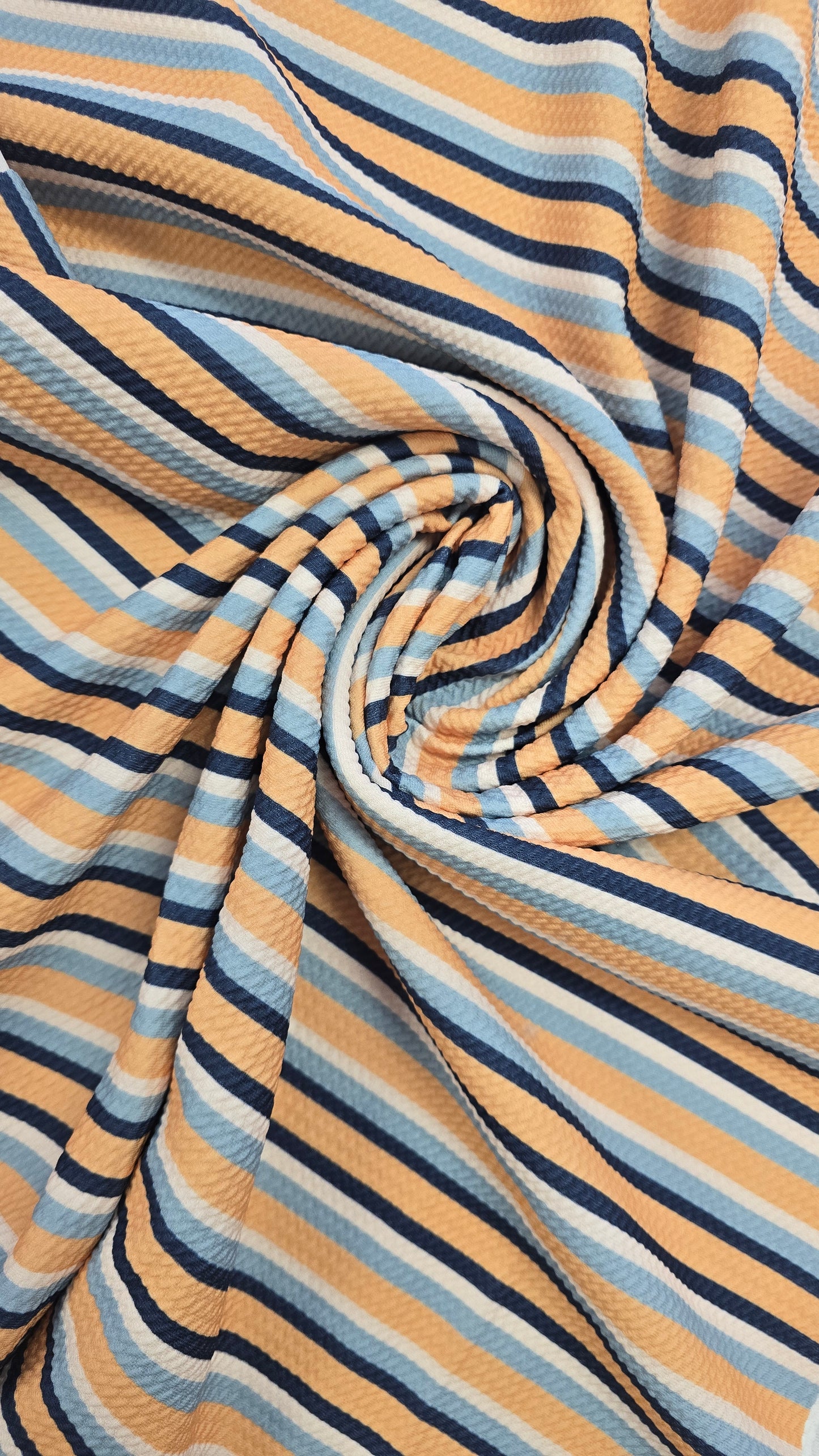 Forever Violet Autumnal Stripe Bullet Fabric (£15PM)