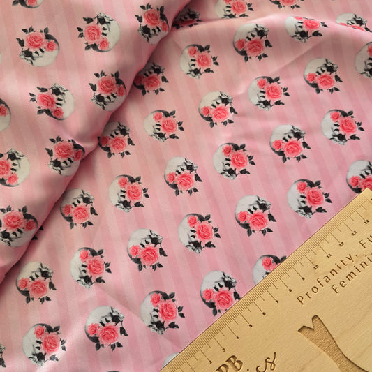 Blush Skull Satin (£14pm)
