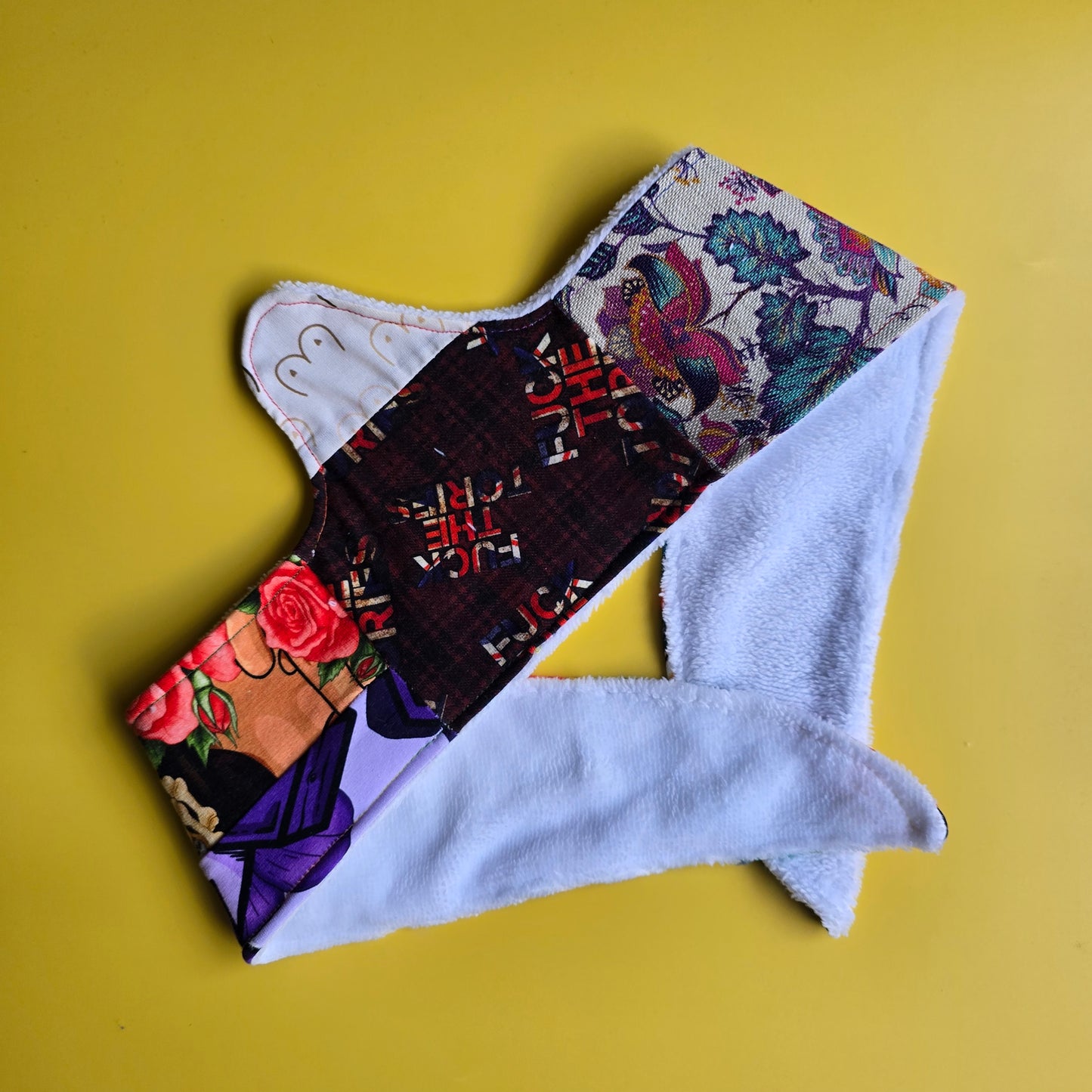 Patchwork Collection XL 25" & XXL 31" Ready to Ship UK Made Bamboo Bra Liner| Underbust Sweat Catcher