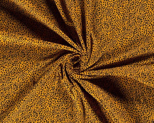 Golden Cheetah Cotton Lycra