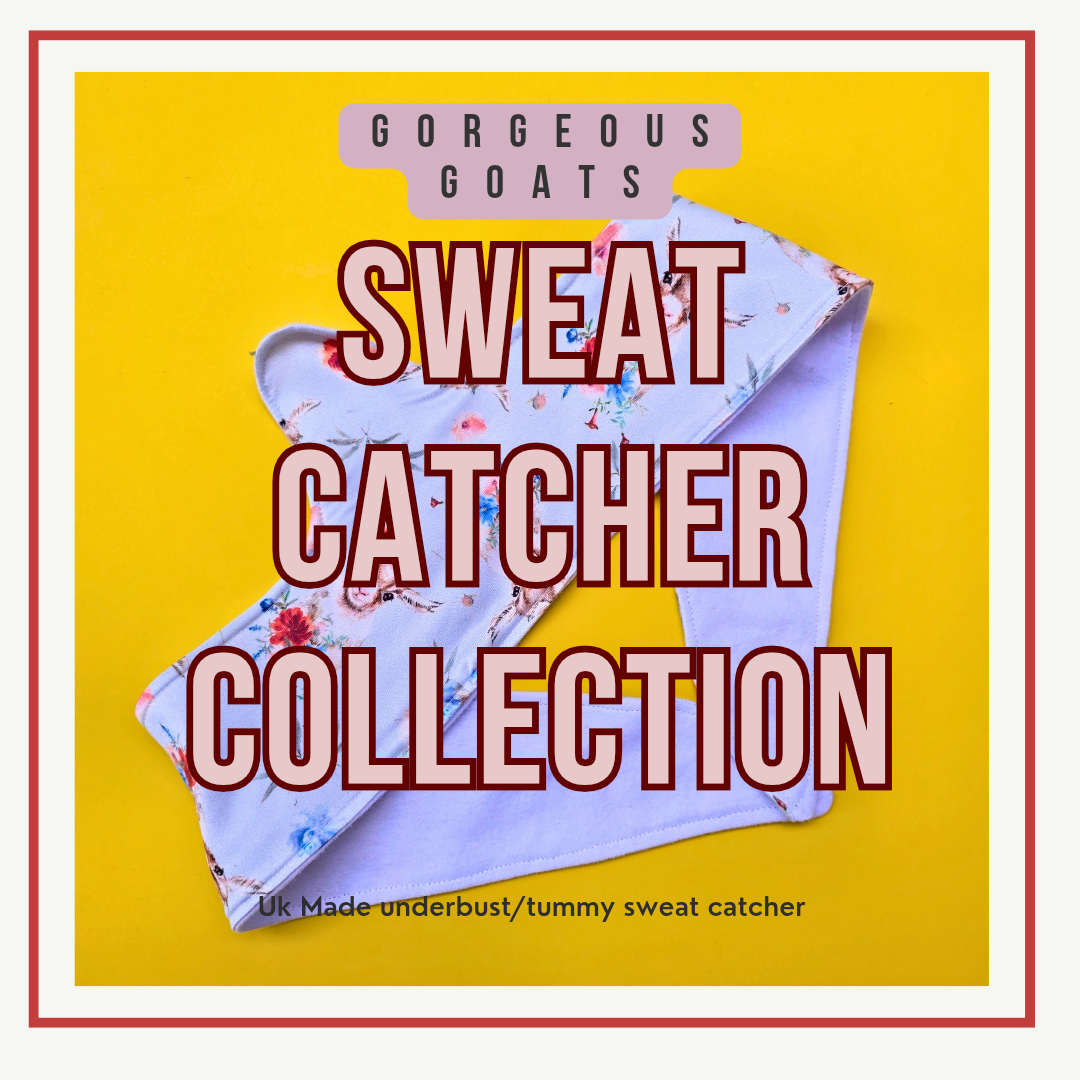 Gorgeous Goats Underbust Sweat Catcher Collection