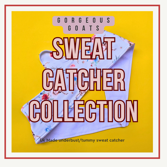 Gorgeous Goats Underbust Sweat Catcher Collection