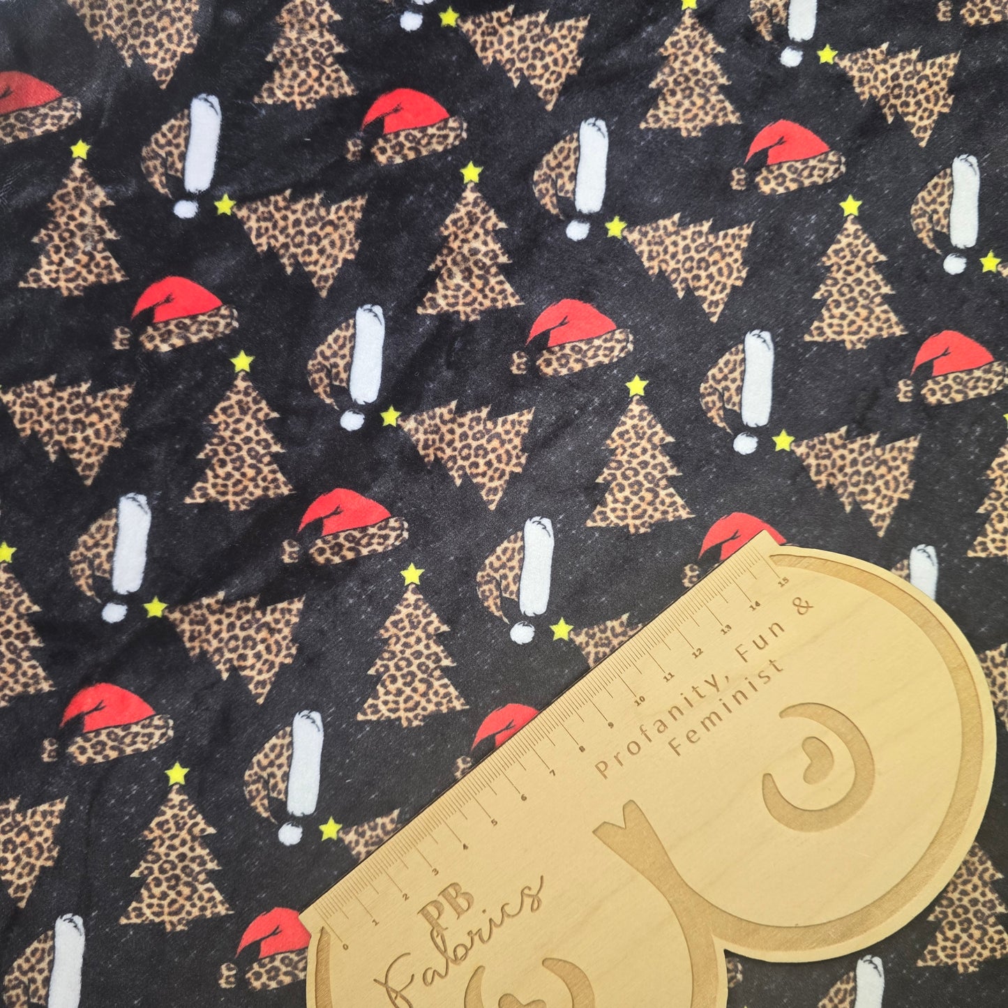 Leopard Christmas Tree Velvet  ( £16PM)