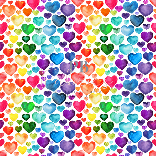 Rainbow Hearts Pre Order